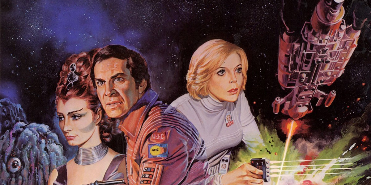 A picture of the main characters from Space: 1999