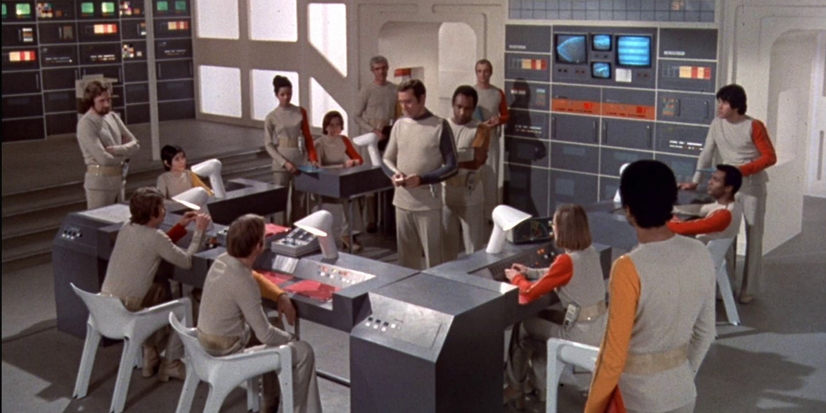 A picture of a Moonbase Alpha Command Center